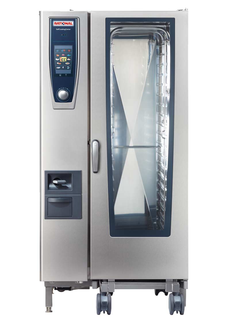 RATIONAL- SCC-201G- فرن الطبخ الذاتي المركزي ذو 5 حساسات - غاز