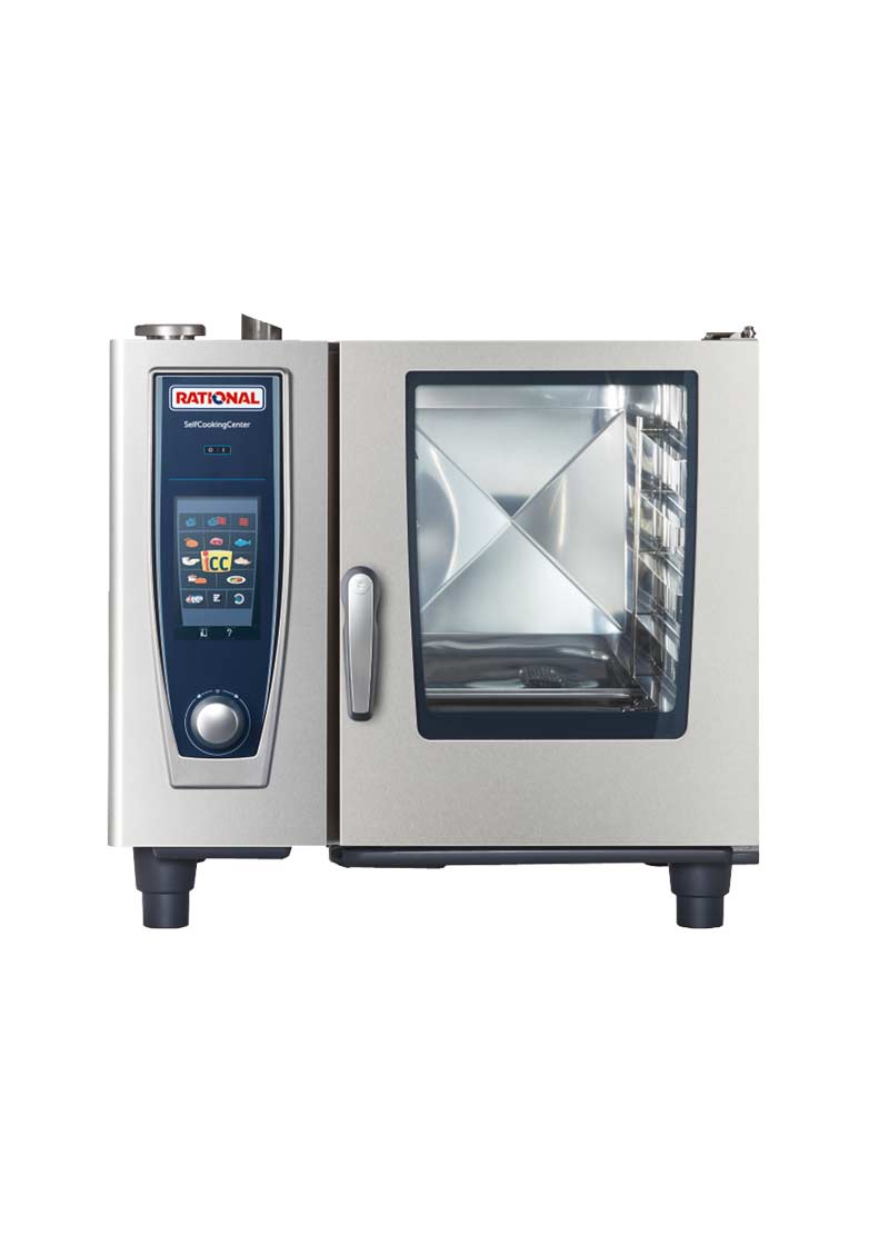 RATIONAL- SCC-61G- فرن الطبخ الذاتي المركزي ذو 5 حساسات - غاز