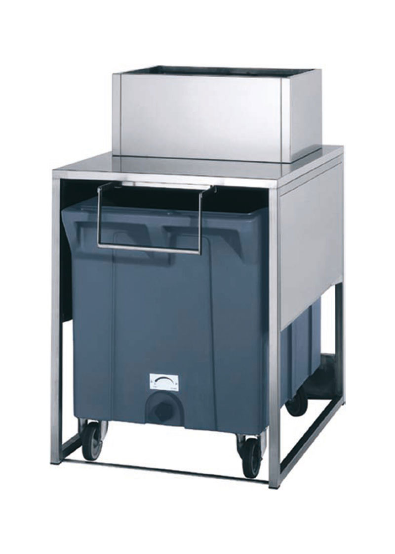  الأسطواني متنقل بعجلات لتخزين ونقل الثلج - Brema RB Roller Bin 100