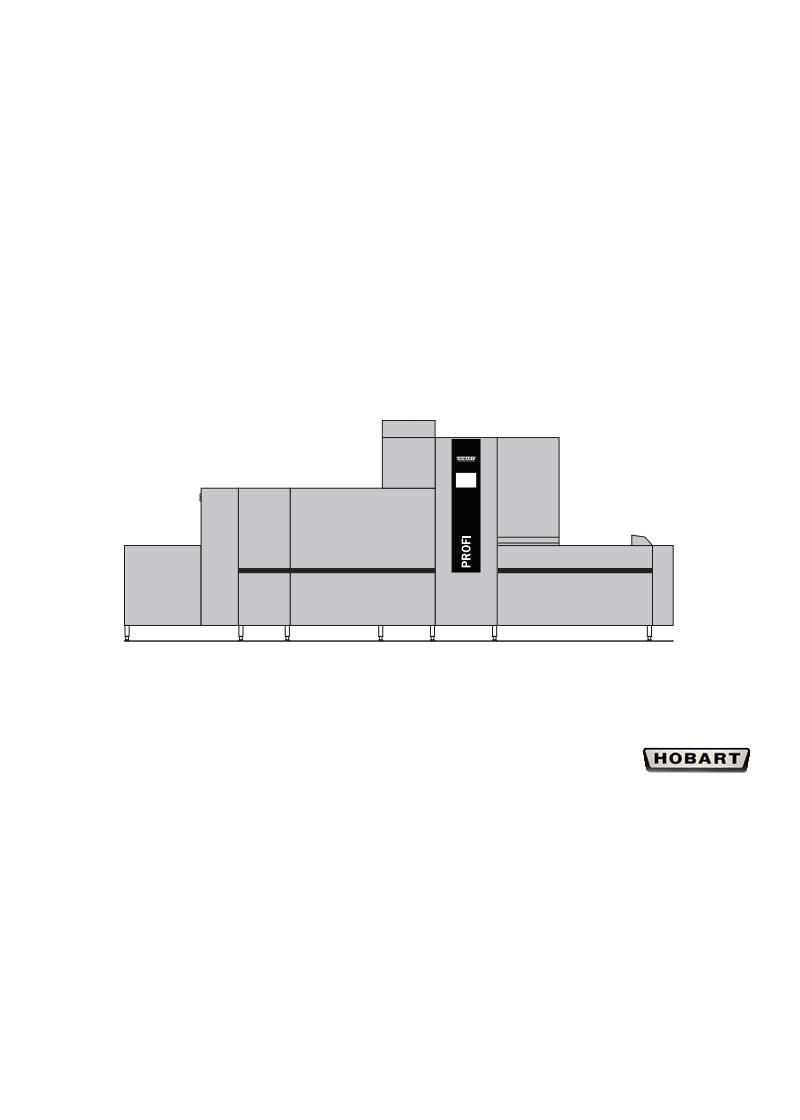 Hobart - FTNI 1-E-A-D3L- غسالة صحون هوبارت