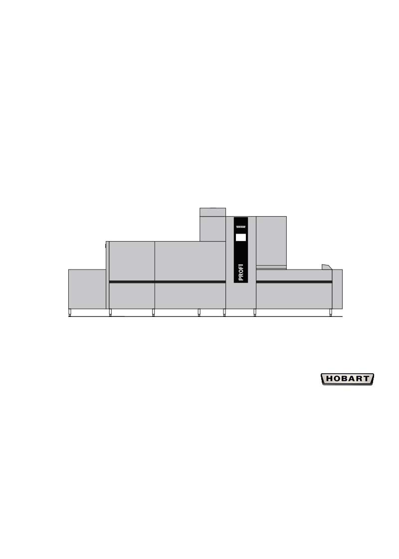 Hobart- FTNI 1-L-A-DL3 - غسالة صحون هوبارت