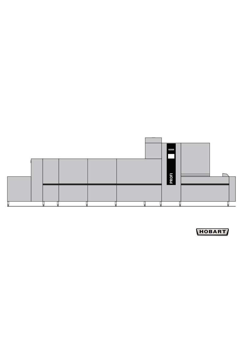  Hobart-FTNI 2-ES-A-A-DS5- غسالة صحون هوبارت