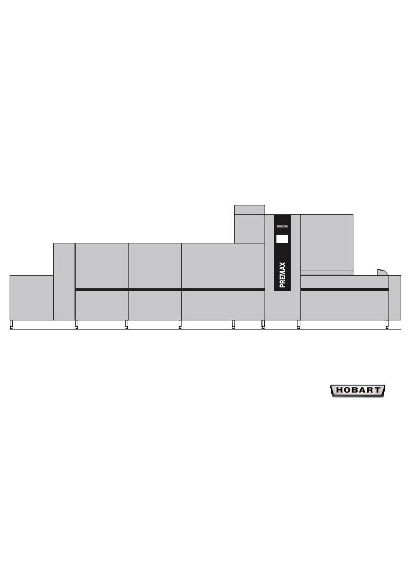 Hobart Nail Dishwasher FTPI 2-S-A-A-DS5- غسالة صحون هوبارت