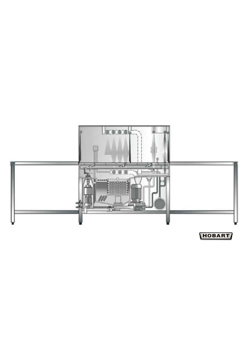  Hobart - CS-A-20 R / L - غسالة صحون من هوبارت